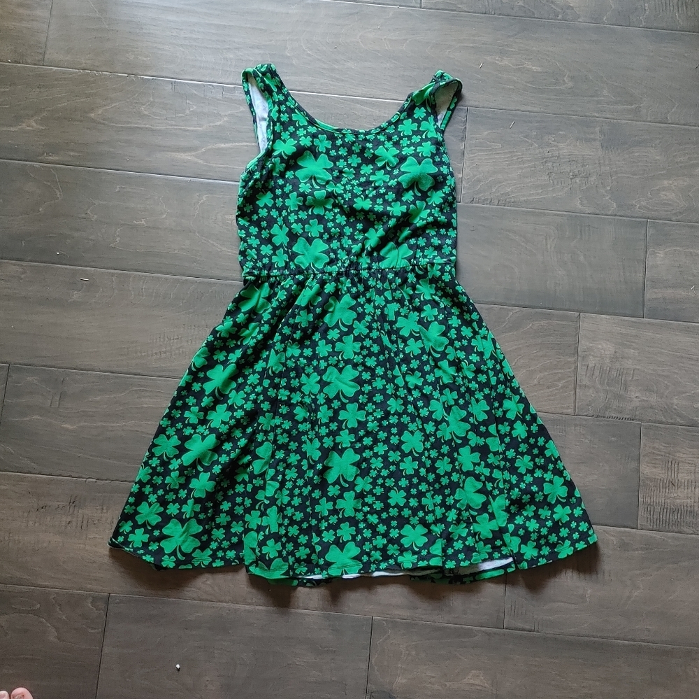 🌸3/$25🌸 St. Patrick's Day Shamrock Dress